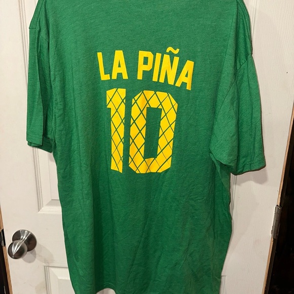 La Pina Yuli Gurriel Houston Astros Short Sleeve Green Tee Sugar Skull Design - Picture 2 of 2